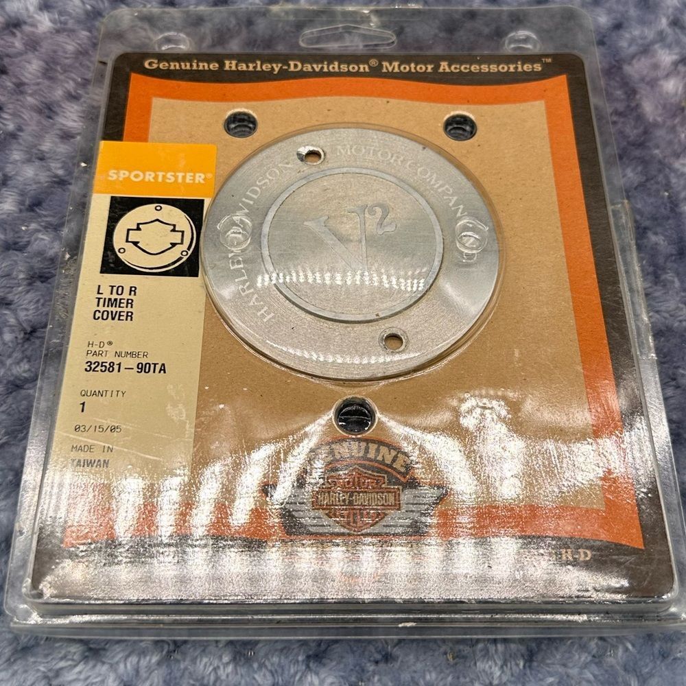 Harley-Davidson Silver Timer Cover - Sportster